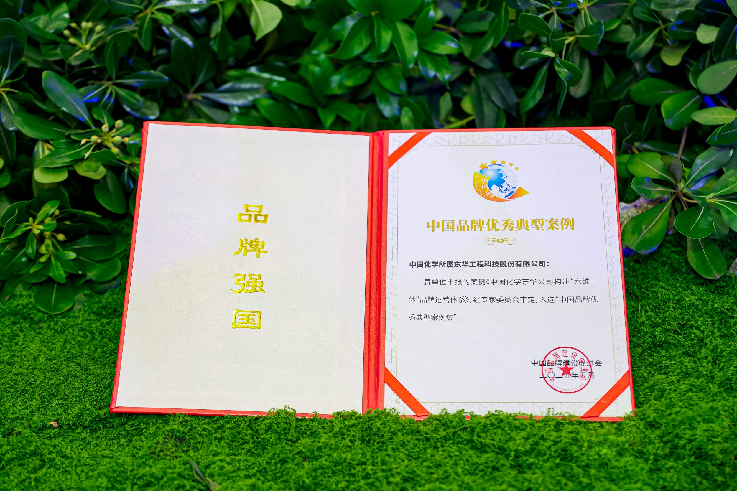 中國化學(xué)東華公司品牌案例入選中國品牌優(yōu)秀典型案例